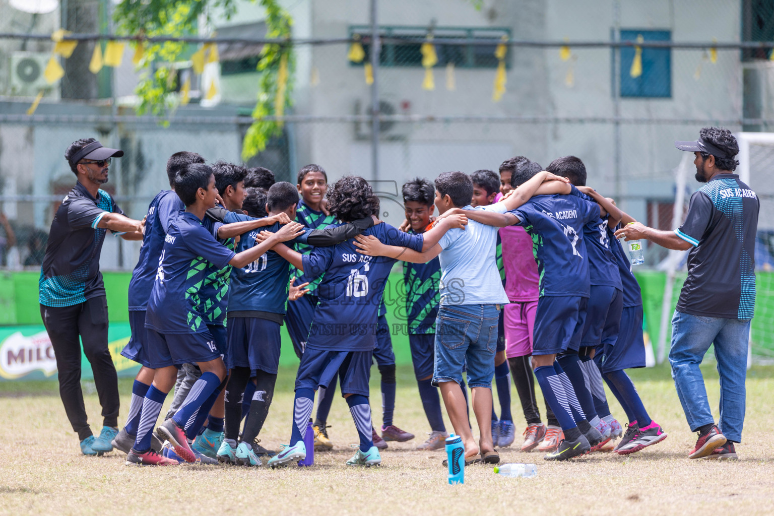 Day 3 of MILO Academy Championship 2024 - U12 was held at Henveiru Grounds in Male', Maldives on Thursday, 7th July 2024. Photos: Shuu Abdul Sattar / images.mv