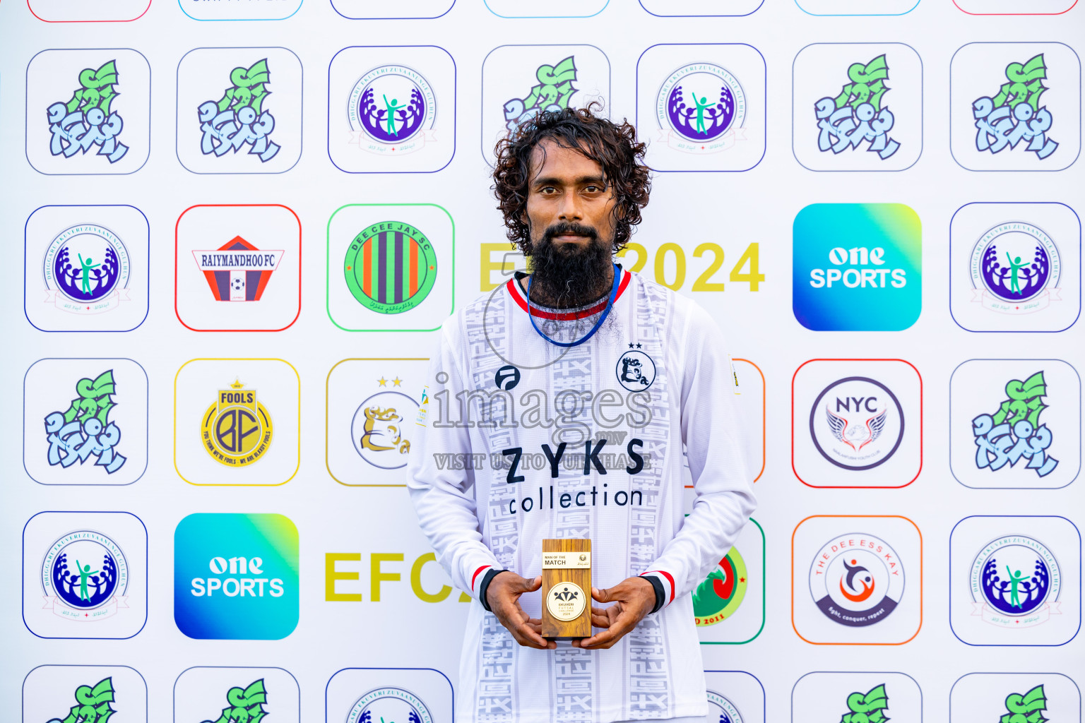 Kovigoani vs Dee Ess Kay in Day 2 of Laamehi Dhiggaru Ekuveri Futsal Challenge 2024 was held on Saturday, 27th July 2024, at Dhiggaru Futsal Ground, Dhiggaru, Maldives Photos: Nausham Waheed / images.mv