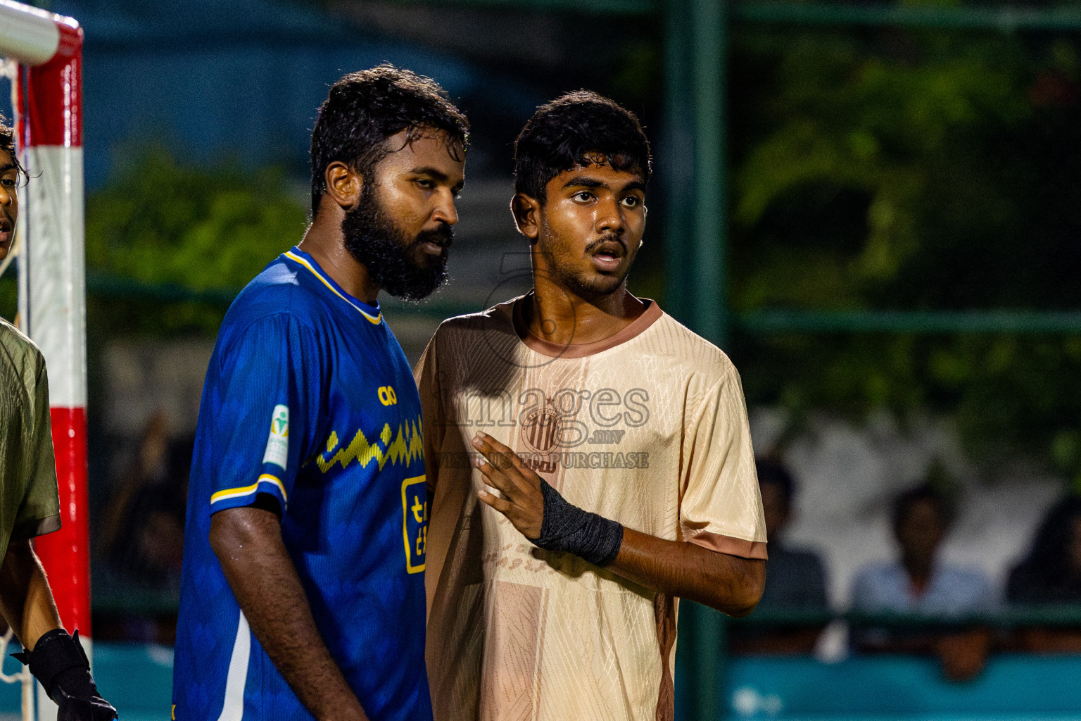 Dee Cee Jay SC vs Fools SC in Semi Finals of Laamehi Dhiggaru Ekuveri Futsal Challenge 2025 was held on Sunday, 27th July 2025, at Dhiggaru Futsal Ground, Dhiggaru, Maldives Photos: Nausham Waheed  / images.mv