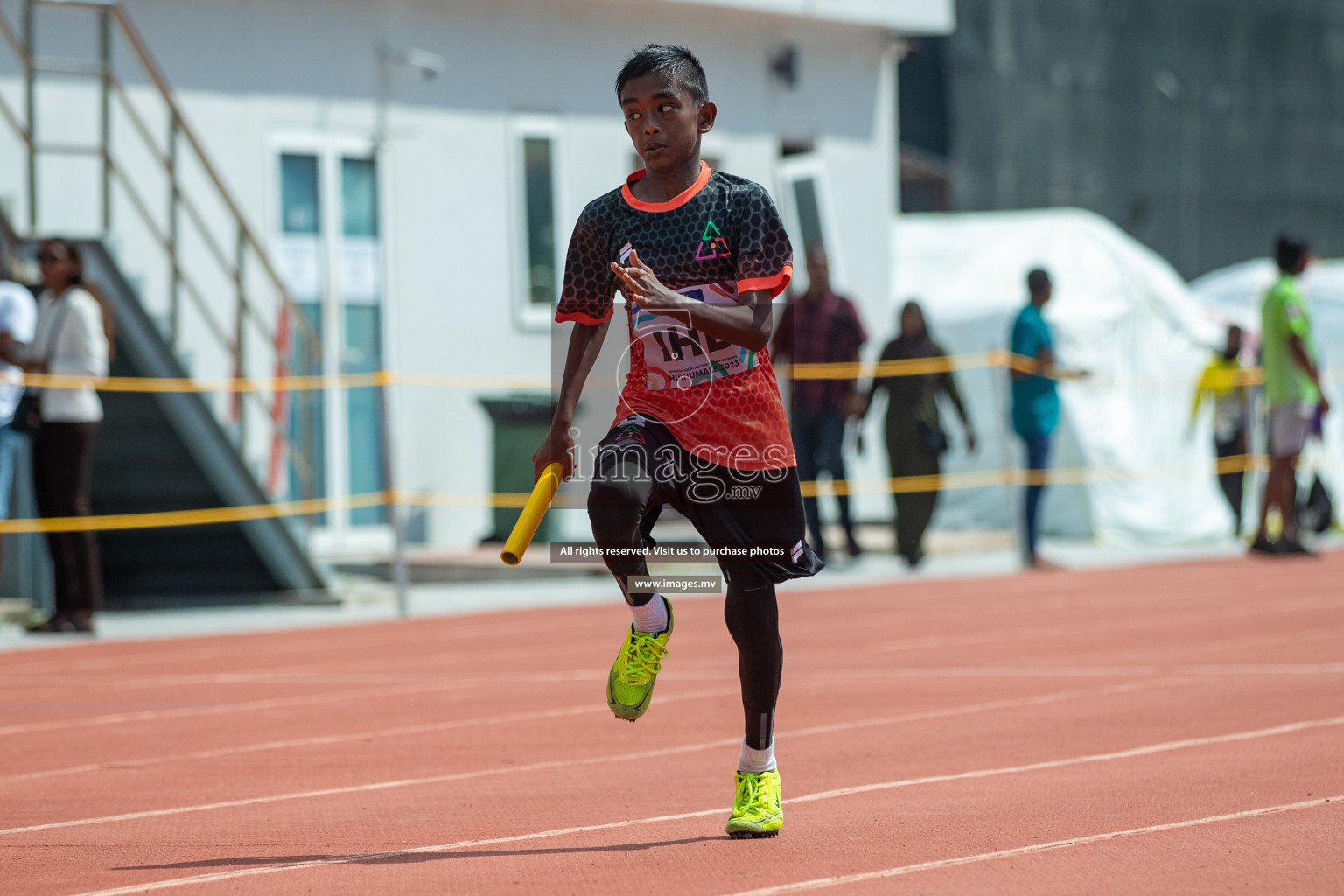 Day four of Inter School Athletics Championship 2023 was held at Hulhumale' Running Track at Hulhumale', Maldives on Wednesday, 18th May 2023. Photos:  Nausham Waheed / images.mv