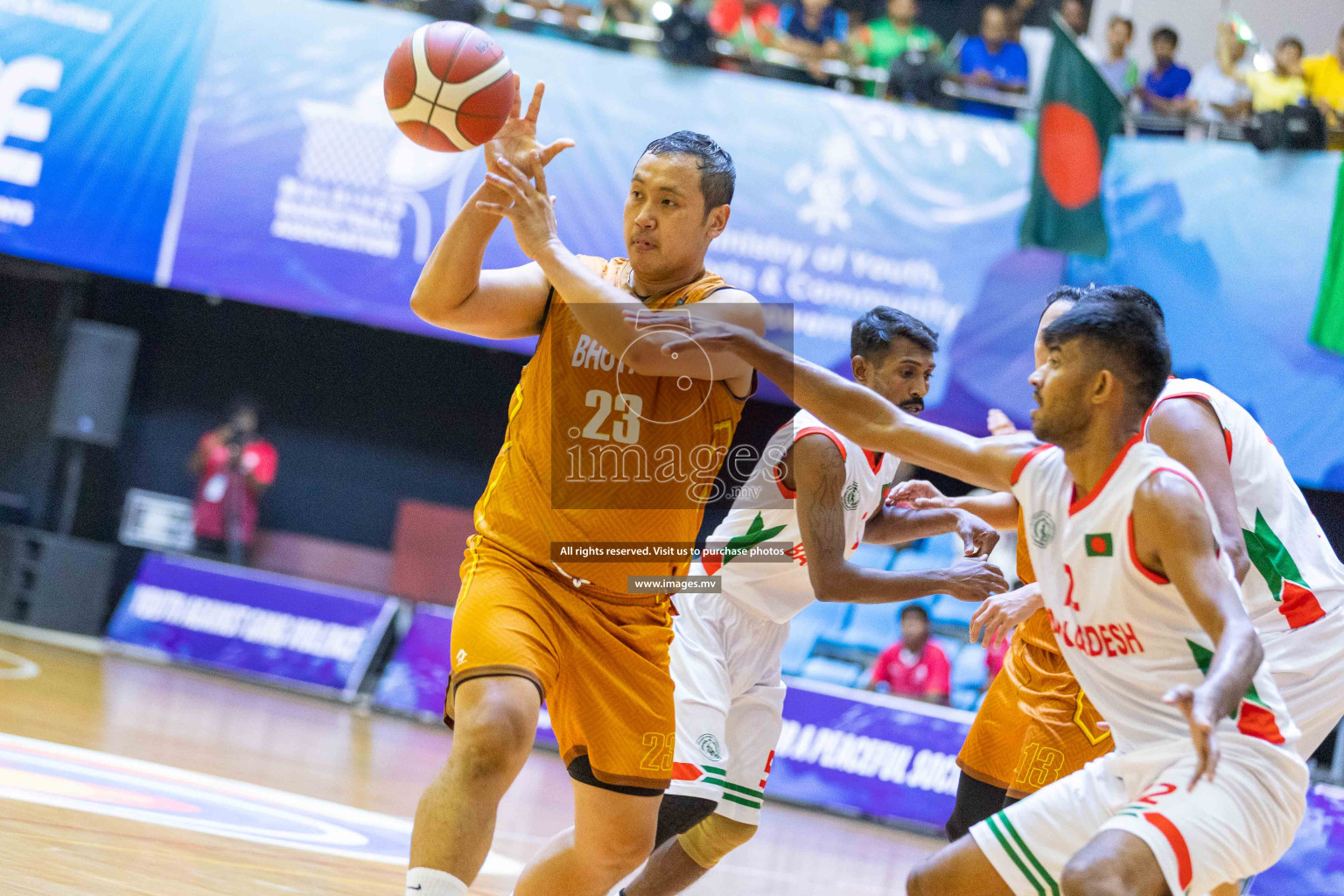 Bangladesh vs Bhutan in the final of Five Nation Championship 2023 was held in Social Center, Male', Maldives on Thursday, 22nd June 2023. Photos: Ismail Thoriq / images.mv