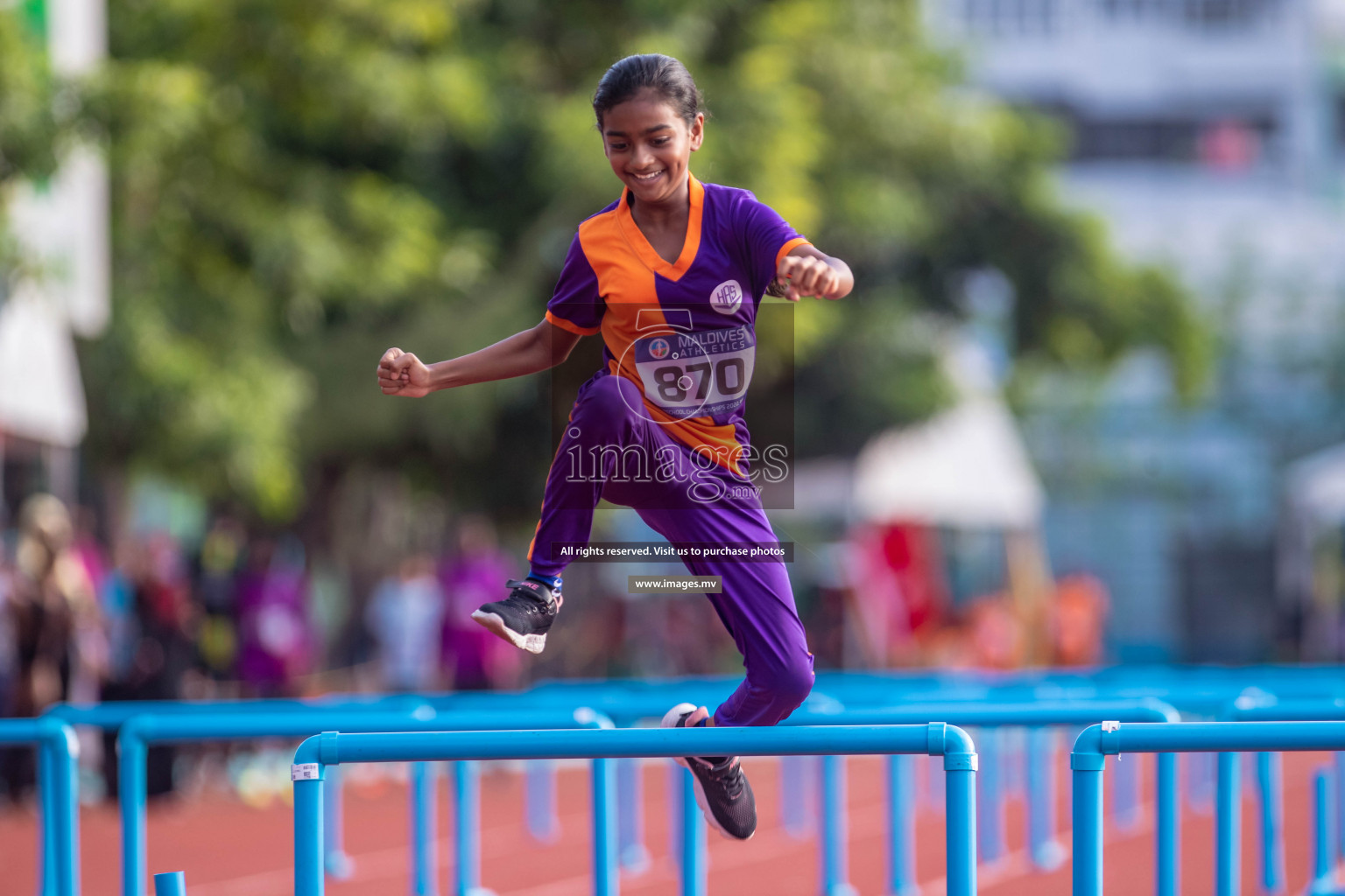 Day 4 of Inter-School Athletics Championship held in Male', Maldives on 26th May 2022. Photos by: Nausham Waheed / images.mv