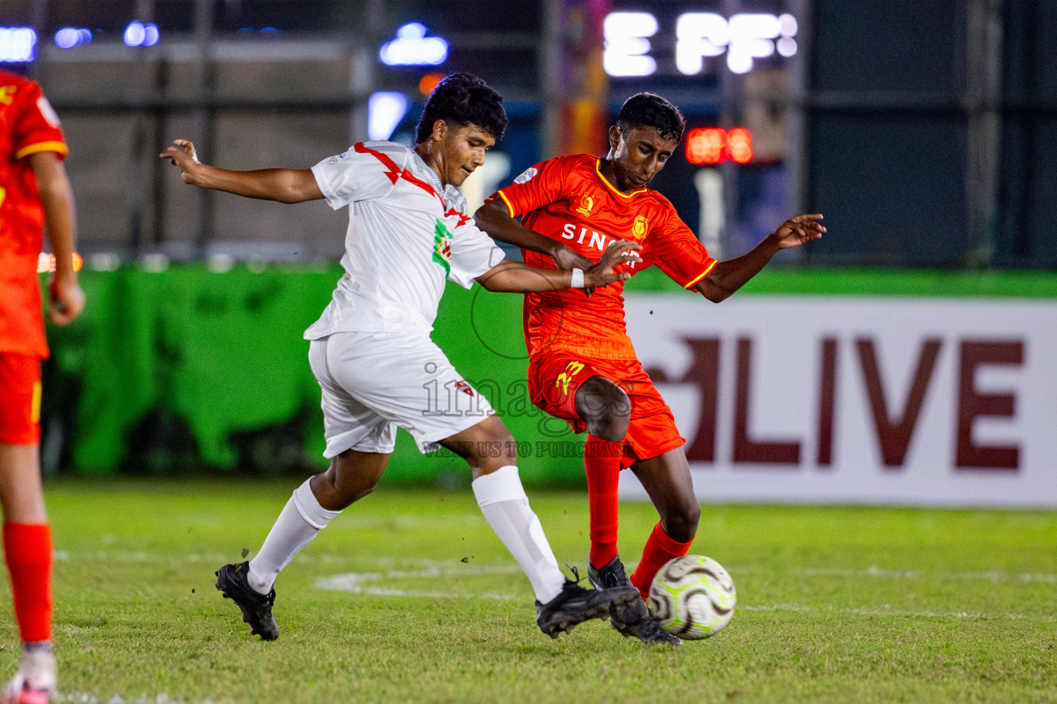 Under 14 Victory vs TC on day 3 of Dhivehi Youth League 2024 held at Henveiru Stadium on Saturday, 23rd November 2024. Photos: Nausham Waheed/ Images.mv