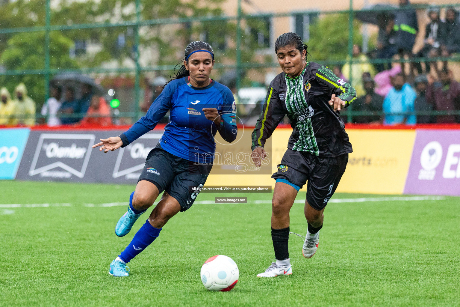 WAMCO vs Team Fenaka in Eighteen Thirty Women's Futsal Fiesta 2022 was held in Hulhumale', Maldives on Friday, 14th October 2022. Photos: Hassan Simah / images.mv