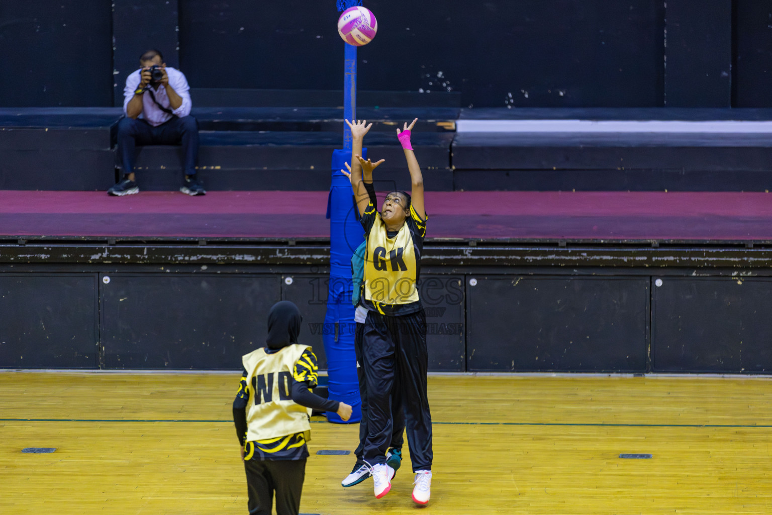 Day 3 of Inter-School Netball Tournament 2025 was held in Social Center Indoor Hall on Monday, 20th October 2025. Photos: Areef Adam / images.mv