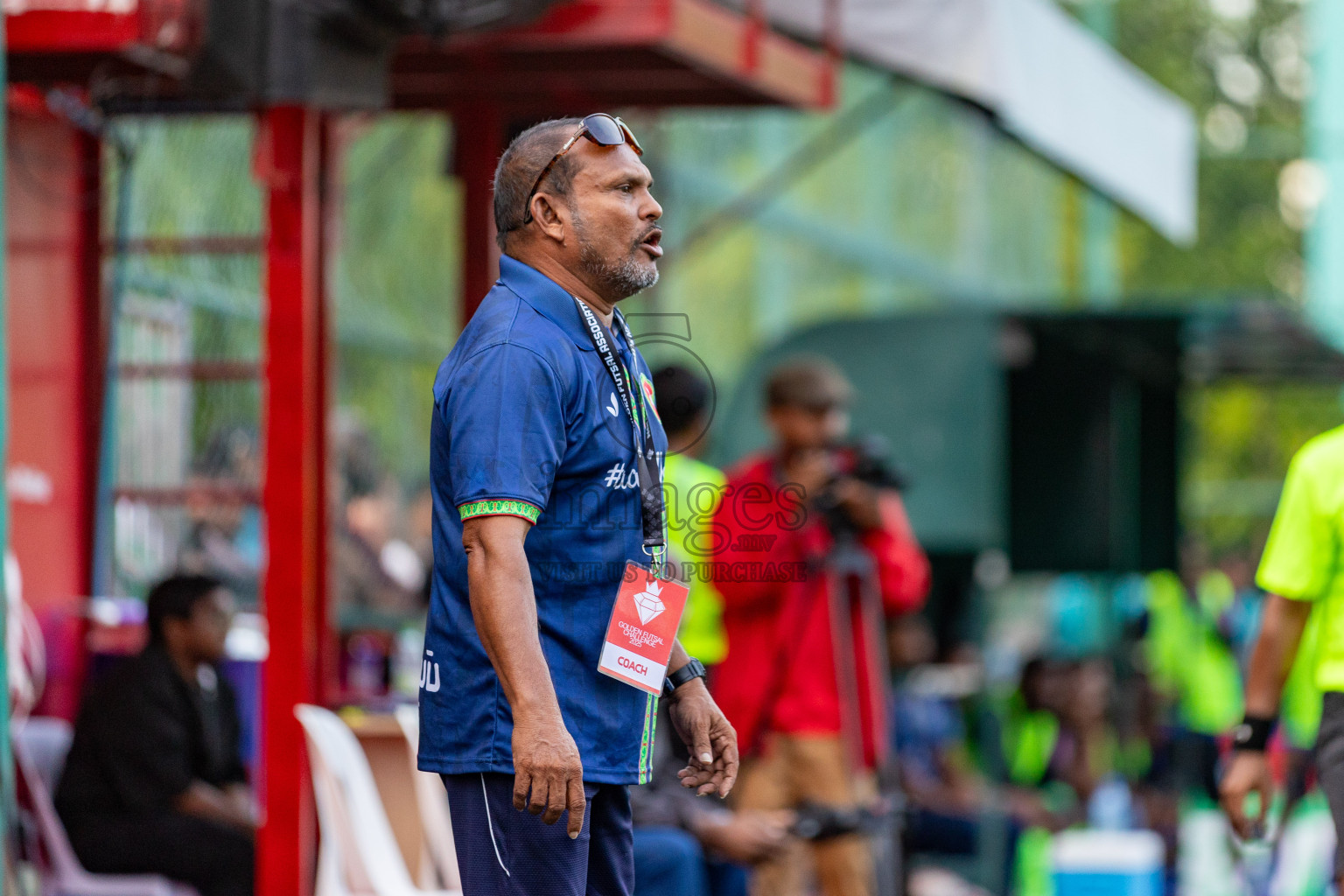 AA. Maalhos VS AA. Bodufolhudhoo in Day 7 of Golden Futsal Challenge 2025 was held on Saturday, 11th January 2025, in Hulhumale', Maldives 
Photos: Hassan Simah / images.mv