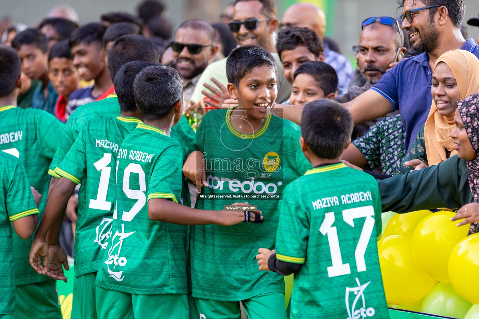 Day 2 of MILO Academy Championship 2023 (U12) was held in Henveiru Football Grounds, Male', Maldives, on Saturday, 19th August 2023. Photos: Nausham Waheedh / images.mv