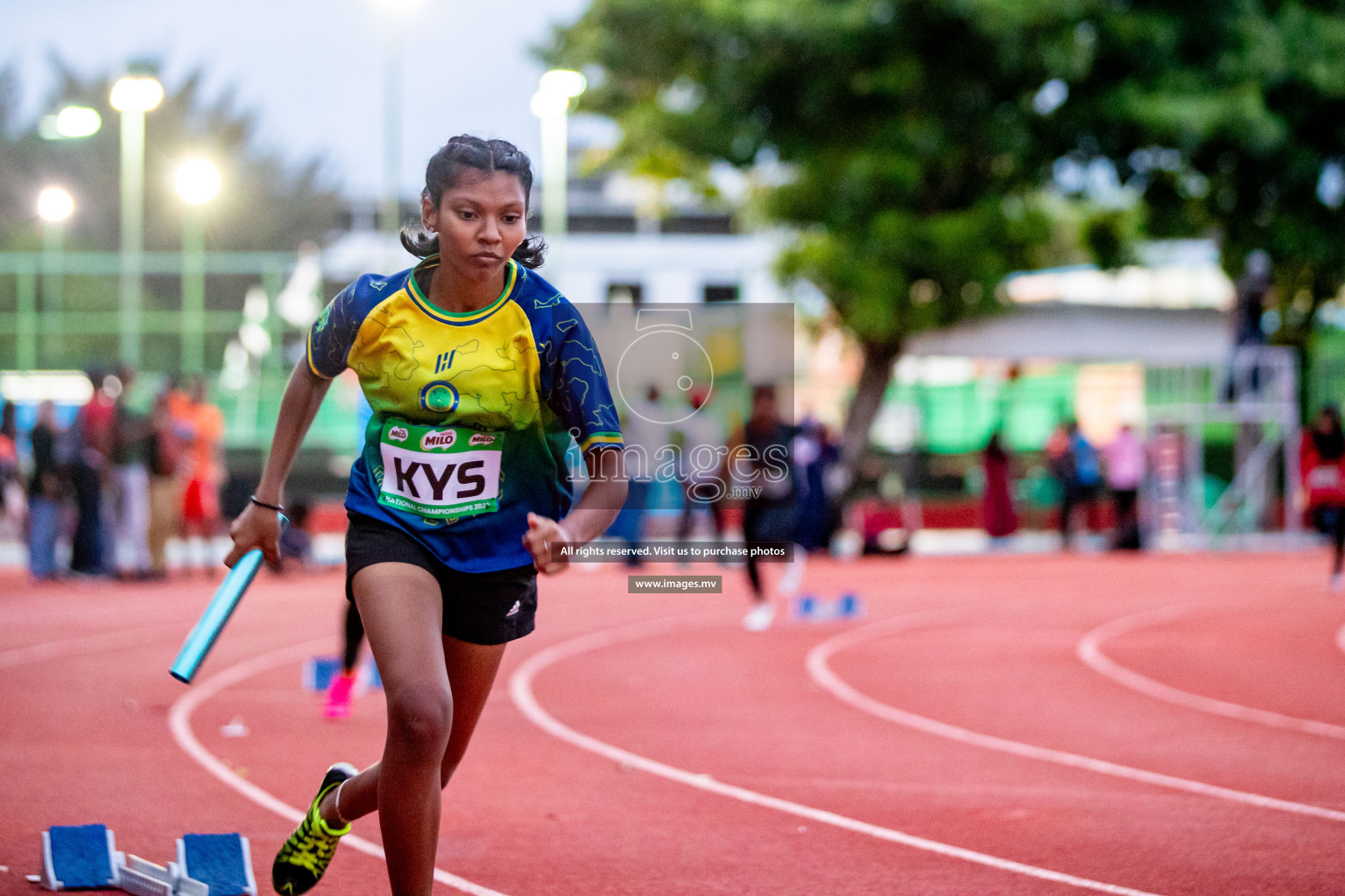 Day 2 of National Athletics Championship 2023 was held in Ekuveni Track at Male', Maldives on Friday, 24th November 2023. Photos: Hassan Simah / images.mv