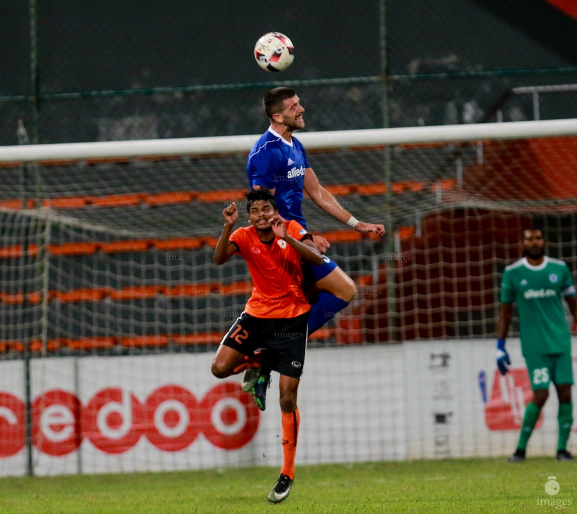 Club Eagles vs New Radiant Sports Club in the first round of STO Male League. Male , Maldives. Sunday 7 May 2017. (Images.mv Photo/ Abdulla Abeedh).