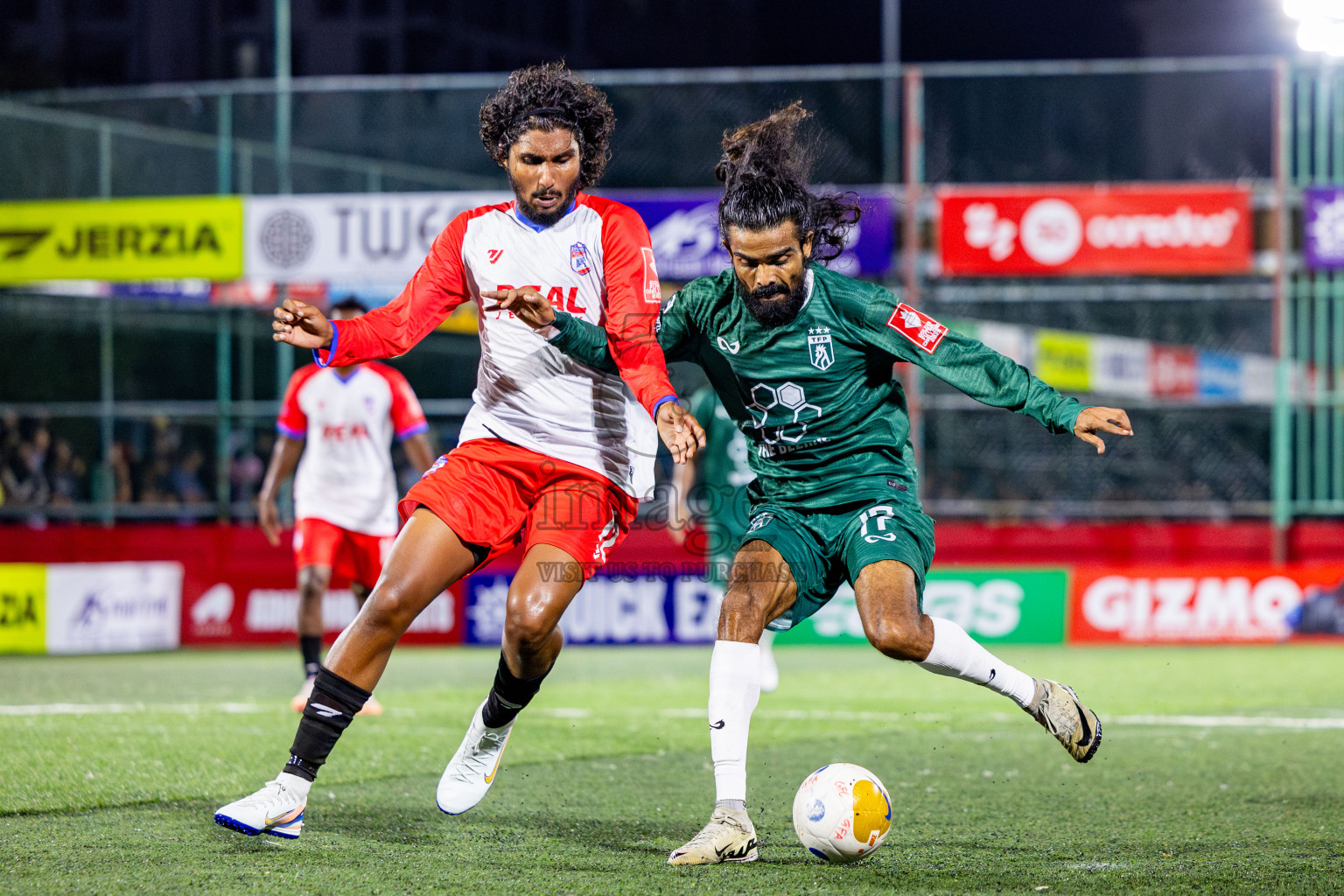 Th Thimarafushi vs Th Dhiyamigili in Day 10 of Golden Futsal Challenge 2025 was held on Tuesday, 14th January 2025, in Hulhumale', Maldives Photos: Nausham Waheed / images.mv