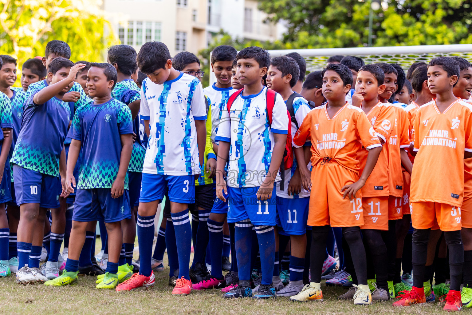 Day 3 of MILO Academy Championship 2025 (U-12) was held at Henveiru Stadium in Male', Maldives on Saturday, 3rd May 2025. Photos: Nausham Waheed / images.mv