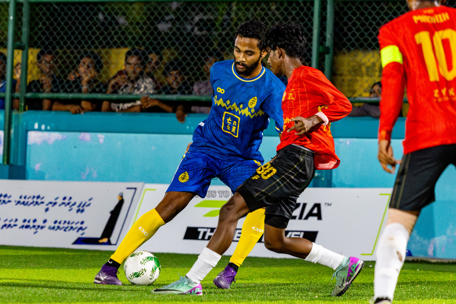 J Kovi Goani vs Fools SC in Day 2 of Laamehi Dhiggaru Ekuveri Futsal Challenge 2025 was held on Friday, 25th July 2025, at Dhiggaru Futsal Ground, Dhiggaru, Maldives Photos: Nausham Waheed  / images.mv