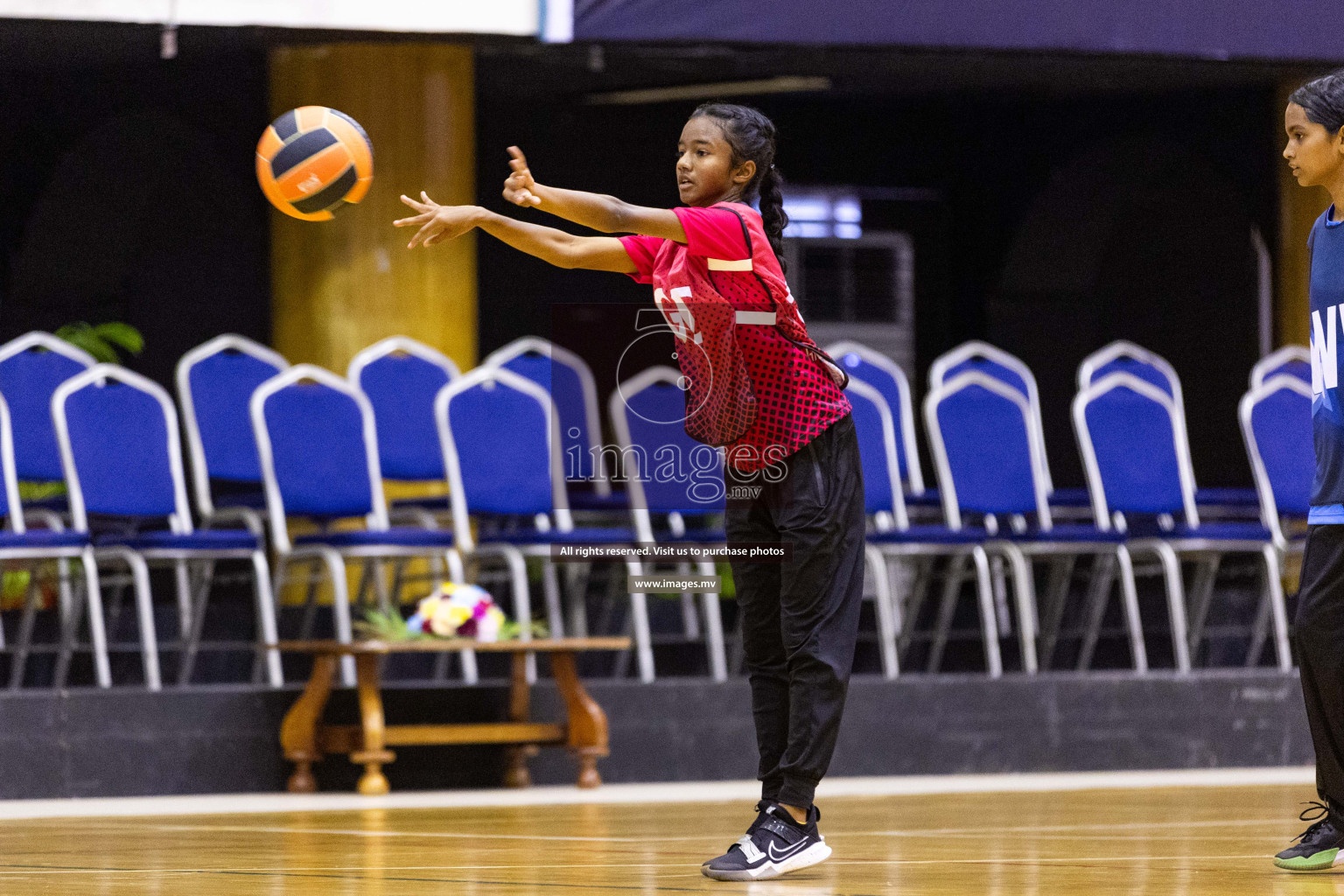 Day5 of 24th Interschool Netball Tournament 2023 was held in Social Center, Male', Maldives on 31st October 2023. Photos: Nausham Waheed / images.mv