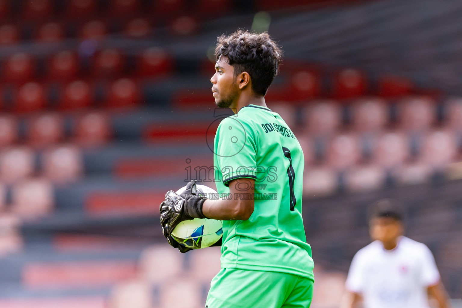 TC Sports Club vs Ode Sports Club in day 1 of Under 19 Youth Championship 2024 was held at National Stadium in Male', Maldives on Sunday, 9th June 2024. Photos: Nausham Waheed / images.mv