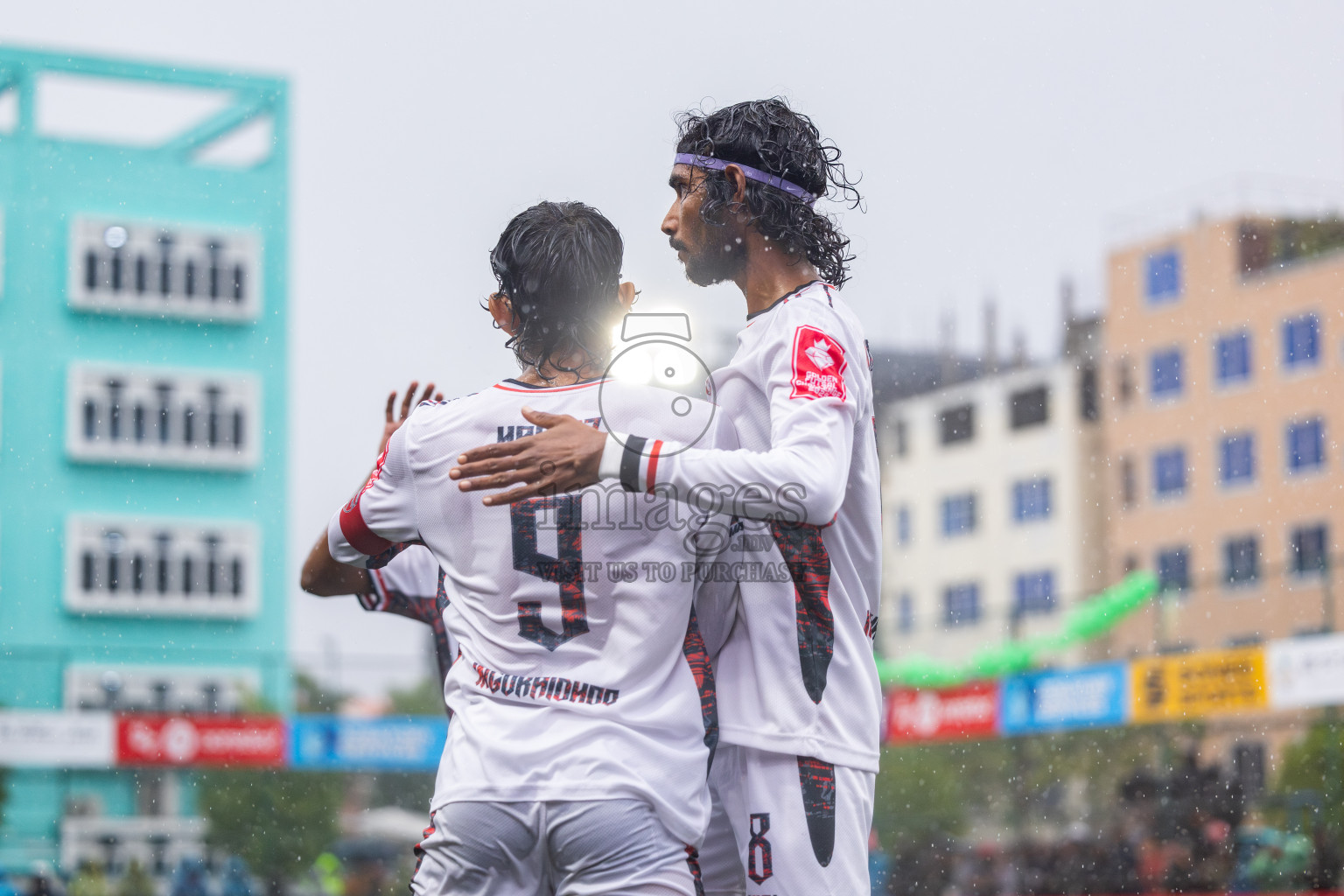R Inguraidhoo vs R Dhuvaafaru in Day 10 of Golden Futsal Challenge 2025 was held on Tuesday, 14th January 2025, in Hulhumale', Maldives Photos: Nausham Waheed / images.mv