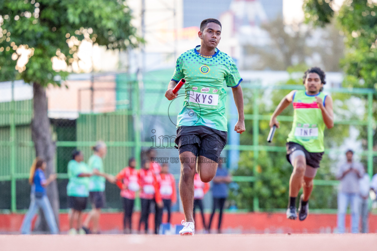 Day 2 of 33rd National Athletics Championship was held in Ekuveni Track at Male', Maldives on Friday, 6th September 2024.
Photos: Ismail Thoriq  / images.mv