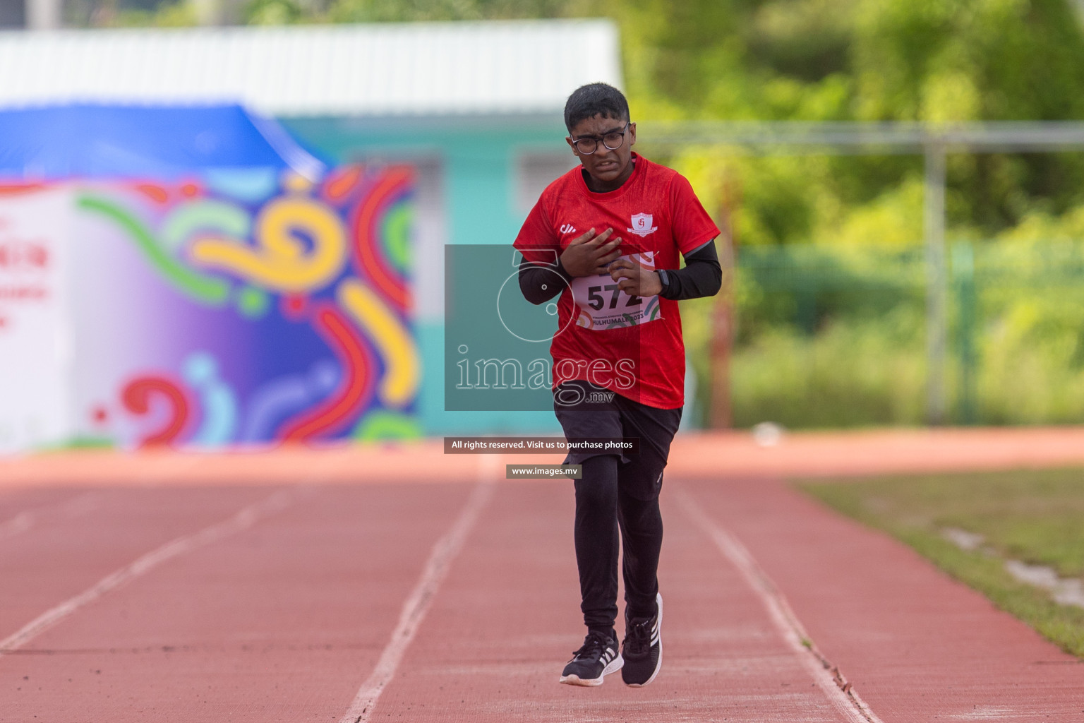 Day two of Inter School Athletics Championship 2023 was held at Hulhumale' Running Track at Hulhumale', Maldives on Sunday, 15th May 2023. Photos: Shuu/ Images.mv