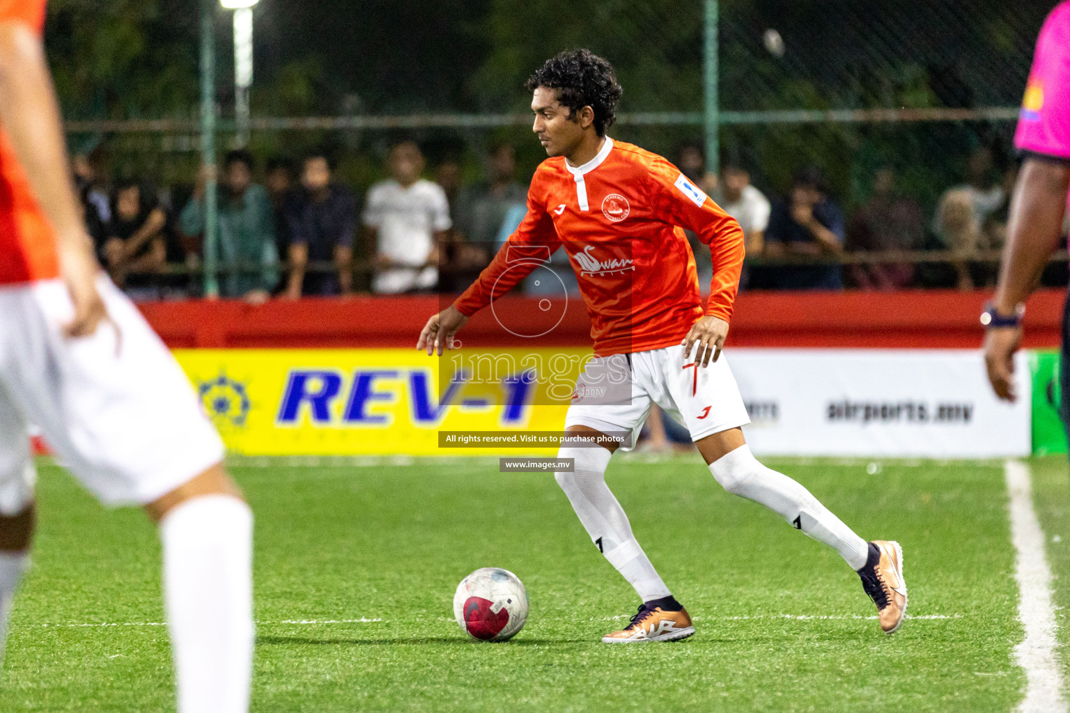 HA. Vashafaru vs HA. Utheemu in Day 6 of Golden Futsal Challenge 2023 on 10 February 2023 in Hulhumale, Male, Maldives