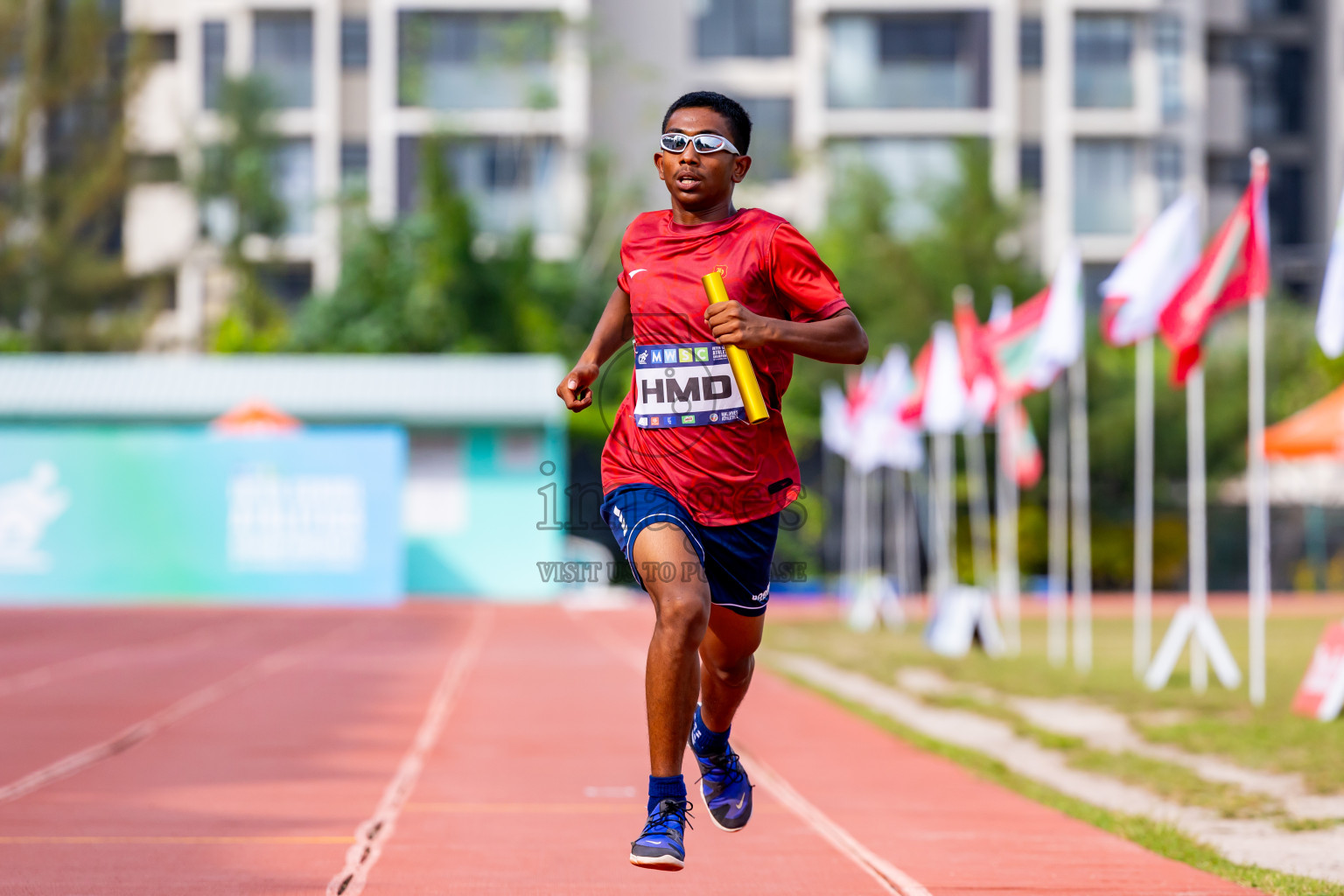 Day 5 of MWSC Interschool Athletics Championships 2024 held in Hulhumale Running Track, Hulhumale, Maldives on Wednesday, 13th November 2024. Photos by: Nausham Waheed / Images.mv