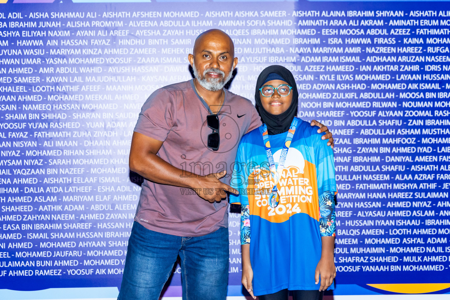 15th National Open Water Swimming Competition 2024 held in Kudagiri Picnic Island, Maldives on Saturday, 28th September 2024. Photos: Nausham Waheed / images.mv