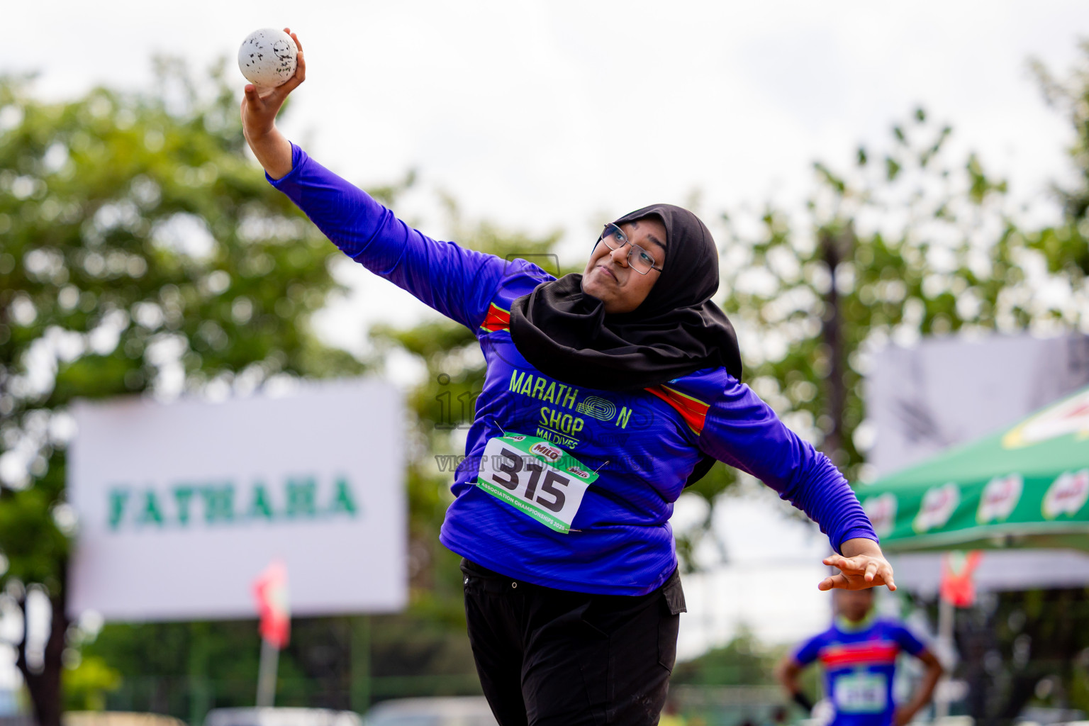 Day 3 of 12th Milo Association Championships was held in Ekuveni Track at Male', Maldives on Saturday, 26th April 2025. Photos: Nausham Waheed / images.mv
