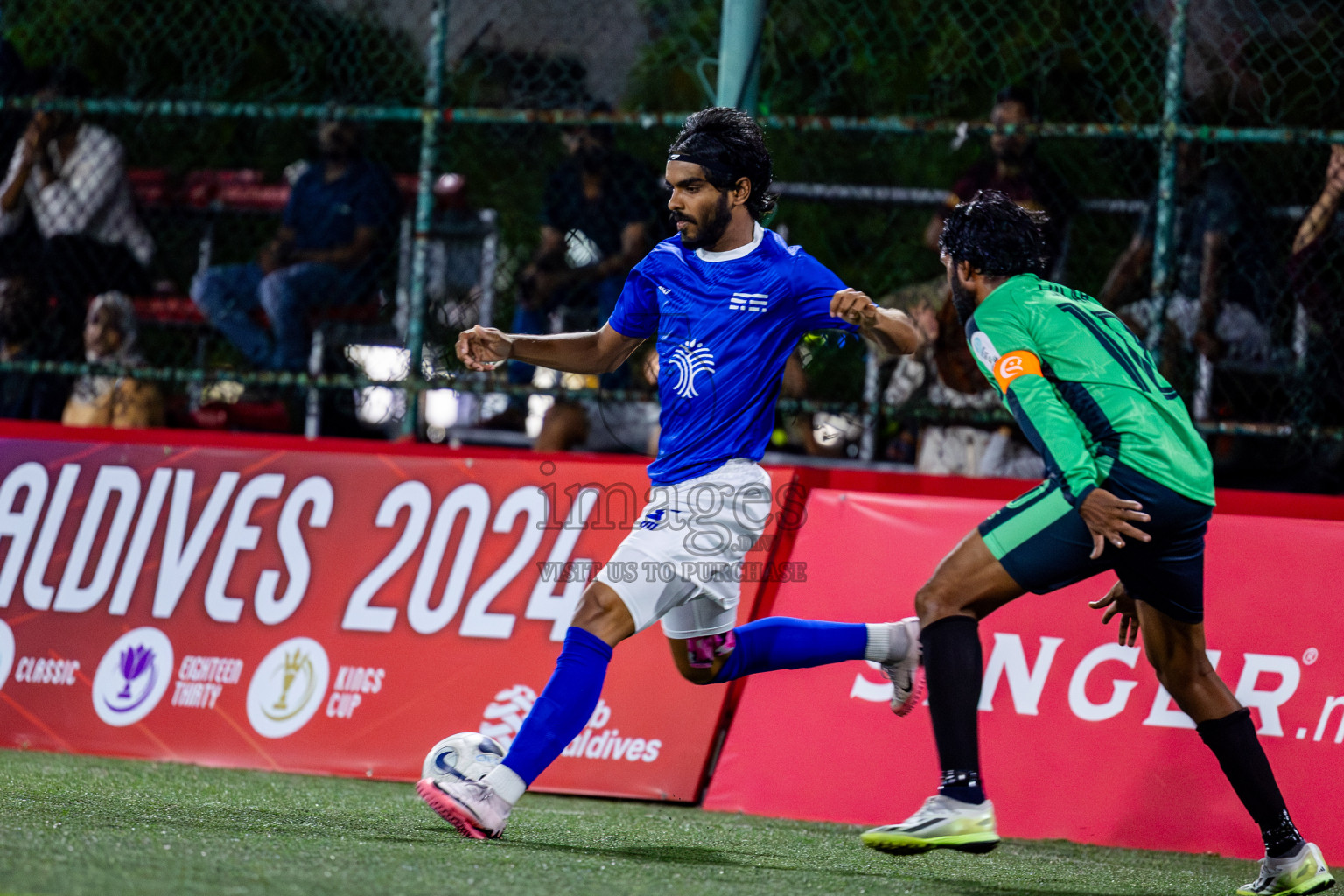 HHRC vs TRADENET in Club Maldives Classic 2024 held in Rehendi Futsal Ground, Hulhumale', Maldives on Thursday, 12th September 2024. Photos: Nausham Waheed / images.mv