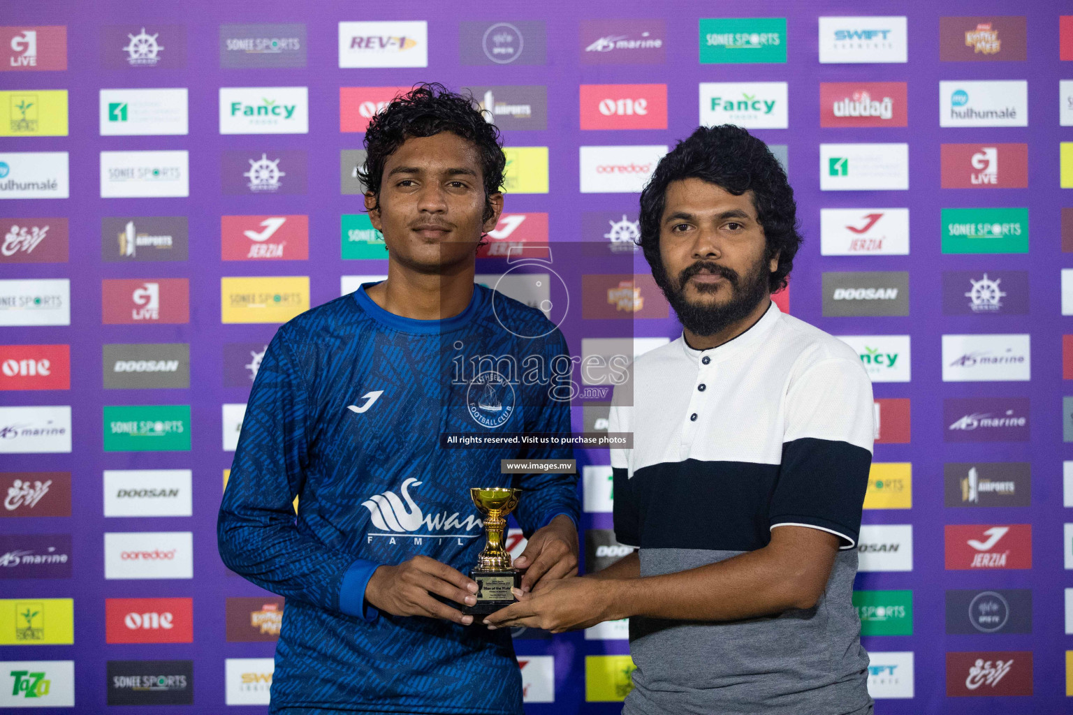 HA. Utheemu vs HA. Ihavandhoo in Day 3 of Golden Futsal Challenge 2023 on 07 February 2023 in Hulhumale, Male, Maldives