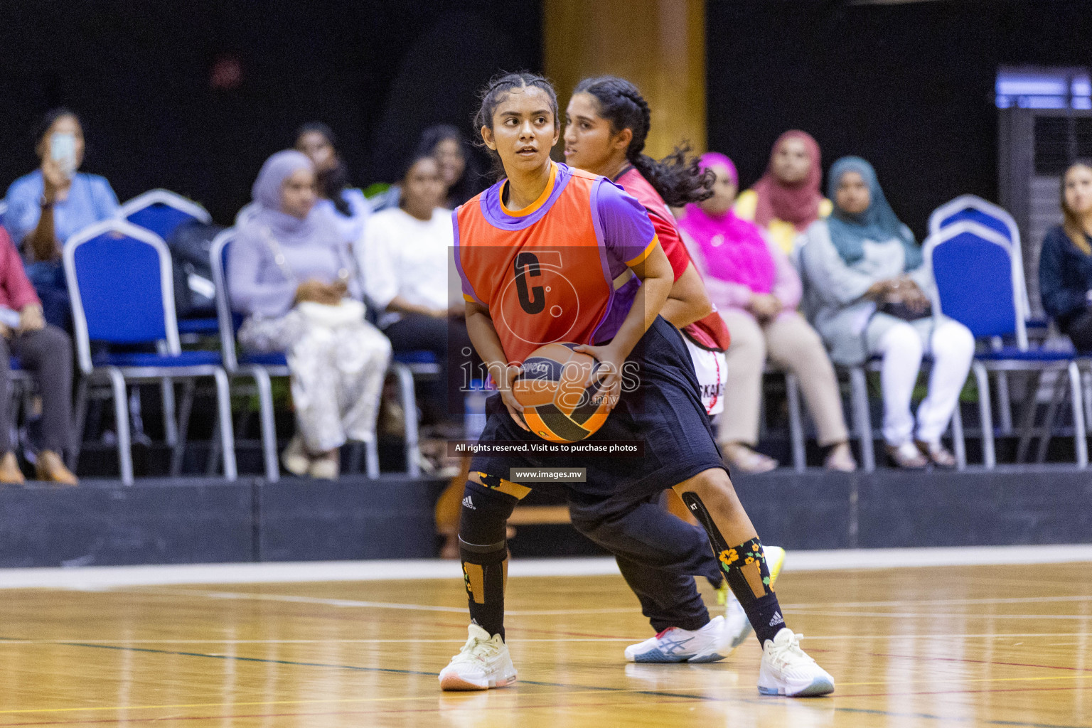 Final of 24th Interschool Netball Tournament 2023 was held in Social Center, Male', Maldives on 7th November 2023. Photos: Nausham Waheed / images.mv