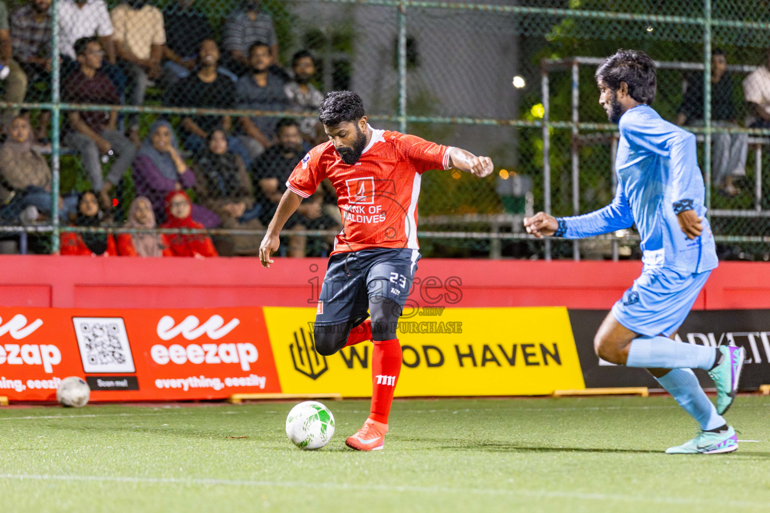 BML vs Antrac in Day 11 of Office League 2025 was held on Saturday, 26th April 2025 in Hulhumale', Maldives. 
Photos: Hassan Simah / images.mv