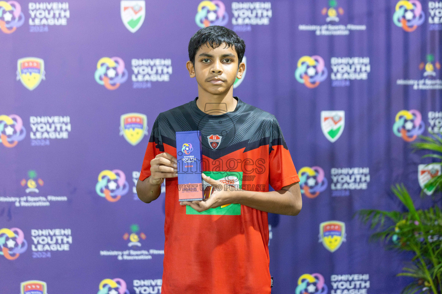 TC vs Valencia  (U14) in Day 5 of Dhivehi Youth League 2024 held at Henveiru Stadium on Friday 29th November 2024. Photos: Shuu Abdul Sattar/ Images.mv