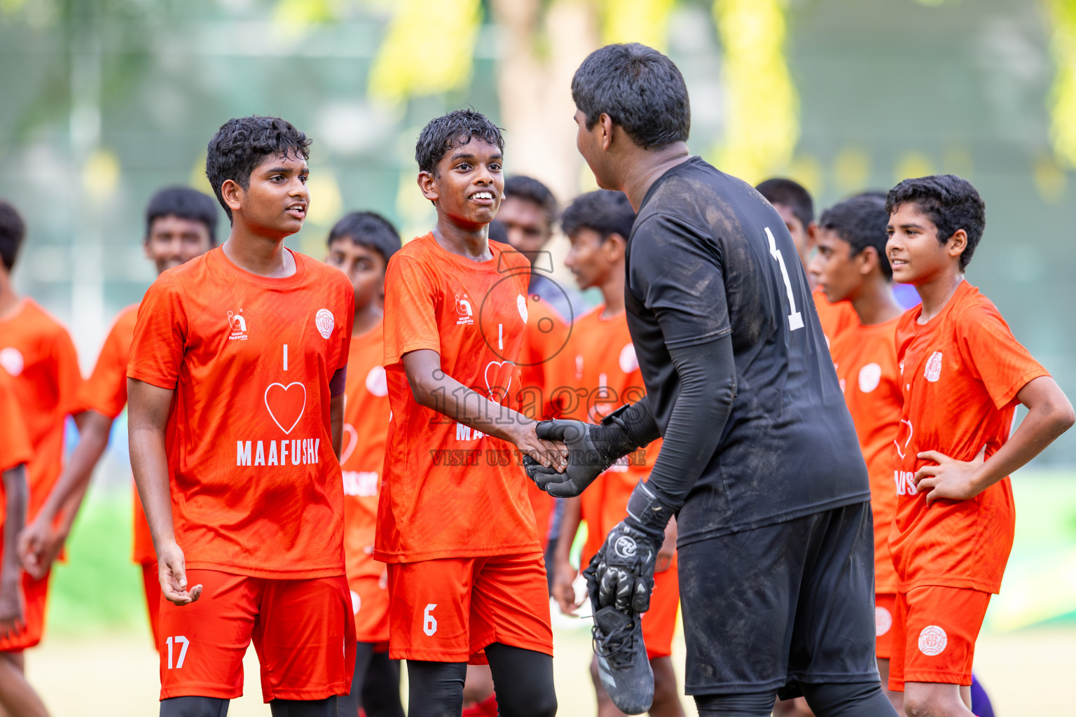 Day 4 of MILO Academy Championship 2024 (U-14) was held in Henveyru Stadium, Male', Maldives on Sunday, 3rd November 2024. Photos: Ismail Thoriq / Images.mv