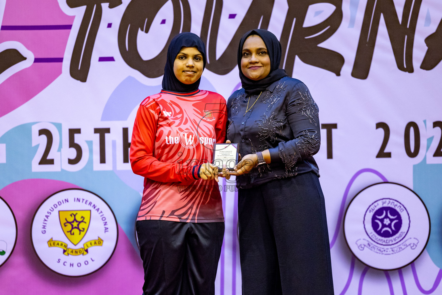 Closing Ceremony of Inter-school Netball Tournament held in Social Center at Male', Maldives on Monday, 26th August 2024. Photos: Hassan Simah / images.mv