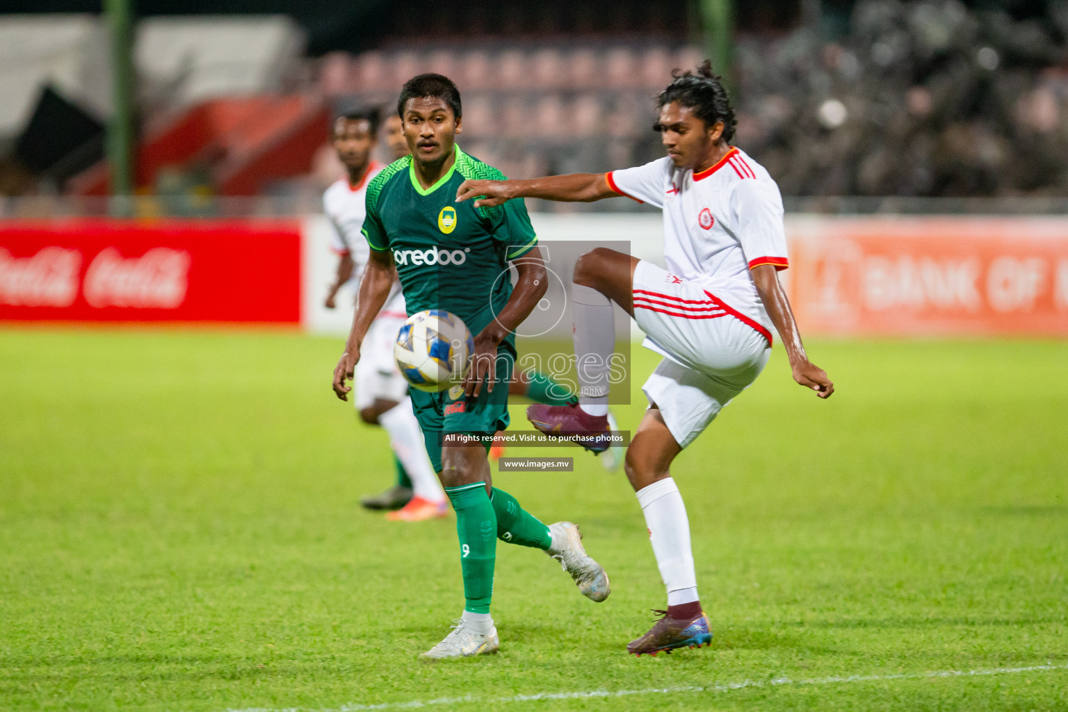 Maziya Sports & Recreation vs Buru Sports Club in President's Cup 2023, held on 20 April 2023 in National Football Stadium, Male', Maldives Photos: Hassan Simah, Mohamed Mahfooz