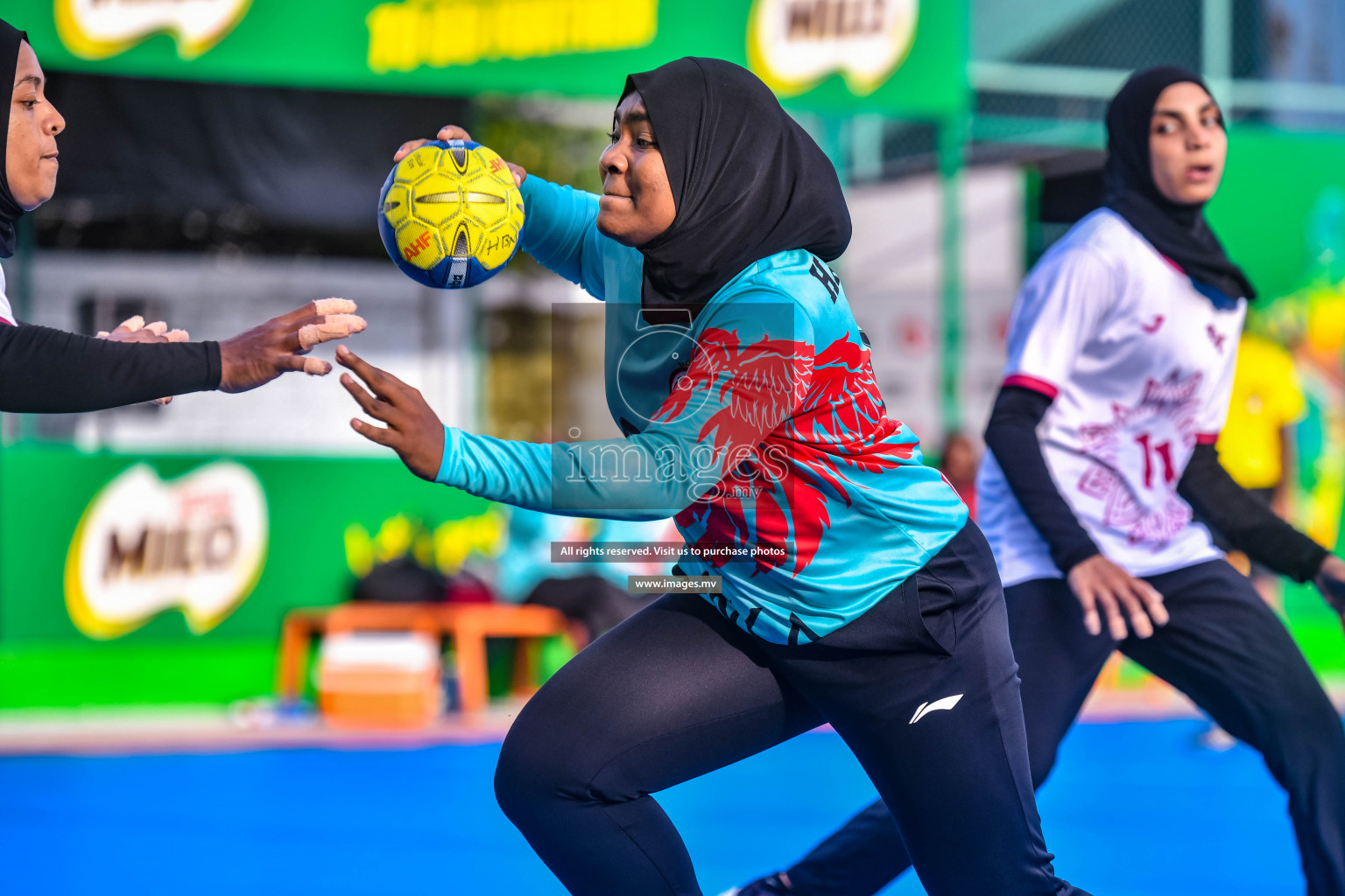 Milo 5th Handball Maldives Championship 2022 Day 17 held in Male', Maldives on 04th July2022 Photos By: Nausham Waheed /images.mv