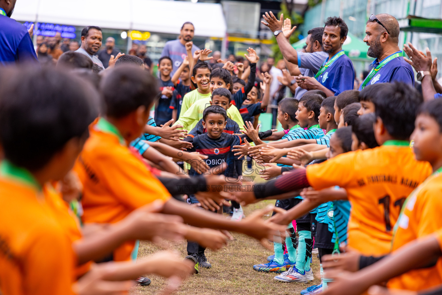 Day 3 of MILO SVAM Juniors 2025 (U-8) was held at Henveiru Stadium in Male', Maldives on Saturday, 28th June 2025. Photos: Ismail Thoriq / images.mv
