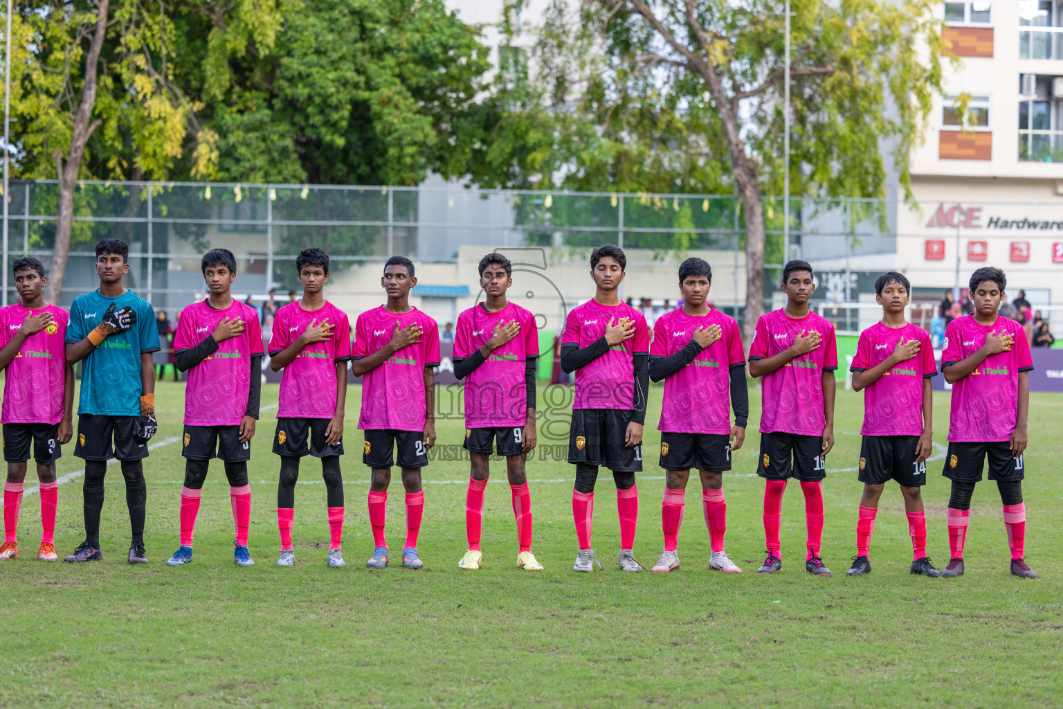 Dhivehi Youth League 2024 - Day 1. Matches held at Henveiru Stadium on 21st November 2024 , Thursday. Photos: Ismail Thoriq/ Images.mv