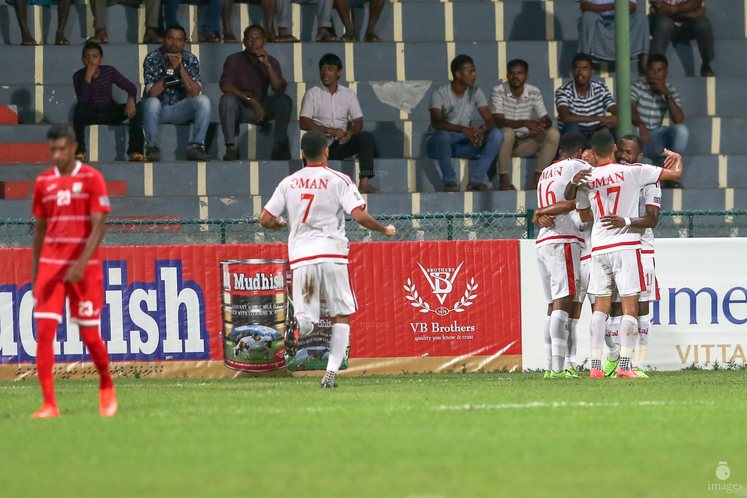 Asian Cup Qualifier between Maldives and Oman in National Stadium, on 10 October 2017 Male' Maldives. ( Images.mv Photo: Abdulla Abeedh )