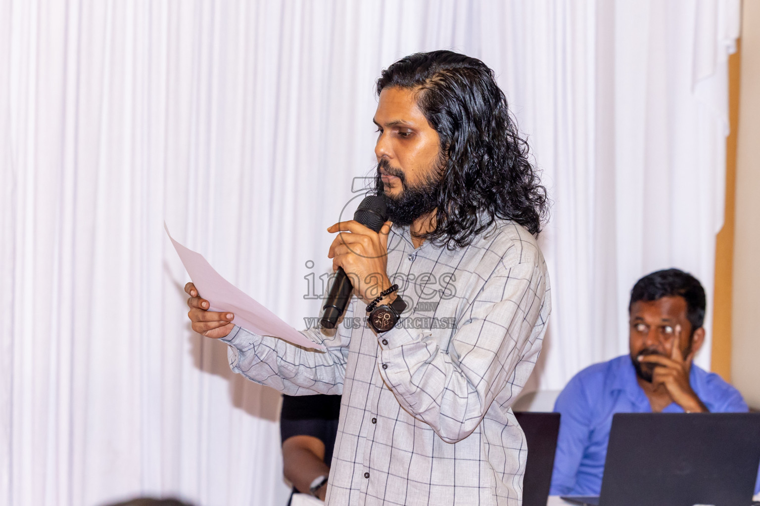 Draw Ceremony of Office League 2025 held in Male', Maldives on Saturday, 12th April 2025. Photos: Nausham Waheed / images.mv