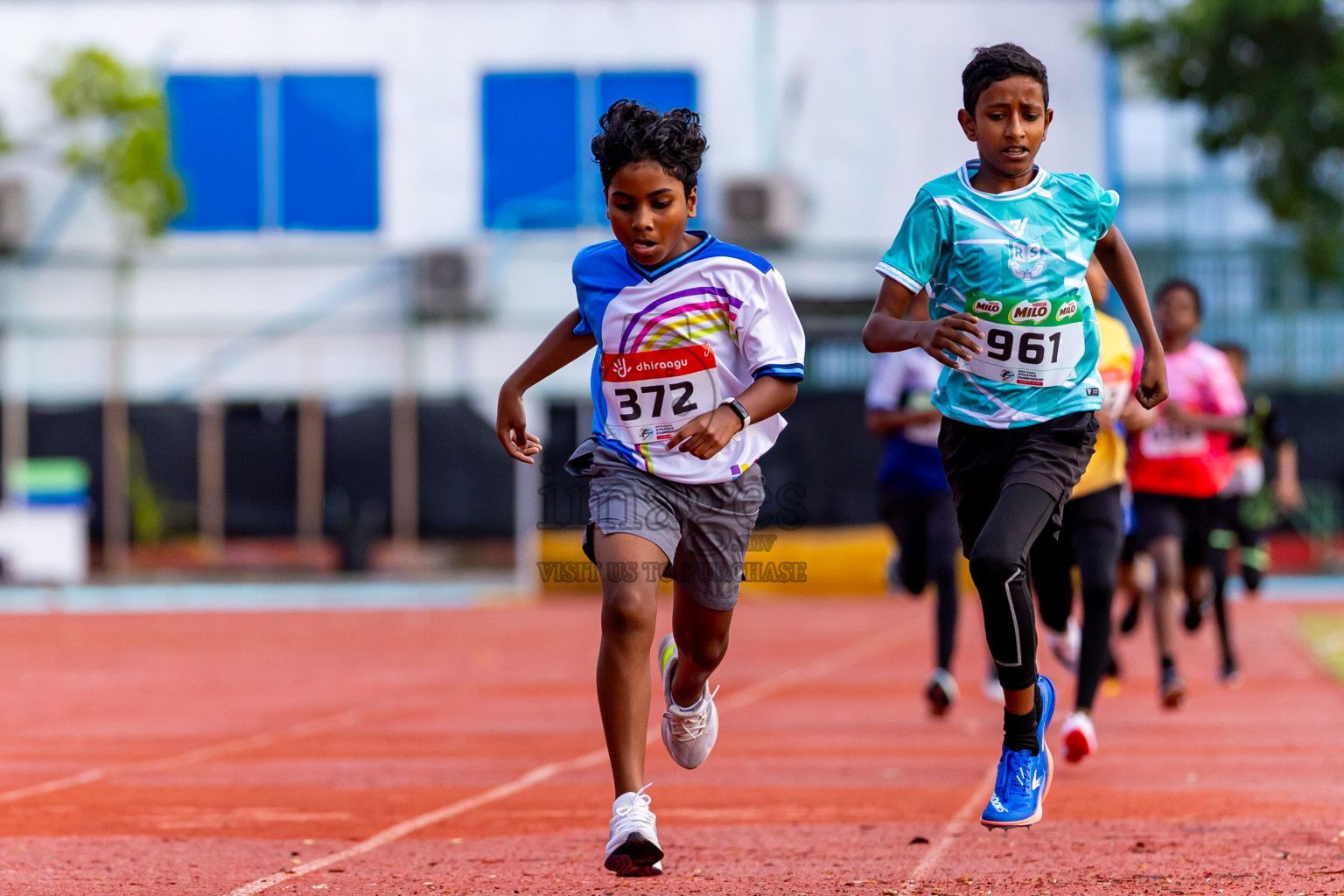 Day 5 of Inter-school Athletics Championship 2025 held in Ekuveni Synthetic Track, Male', Maldives on Saturday, 11th October 2025. Photos by: Nausham Waheed / Images.mv