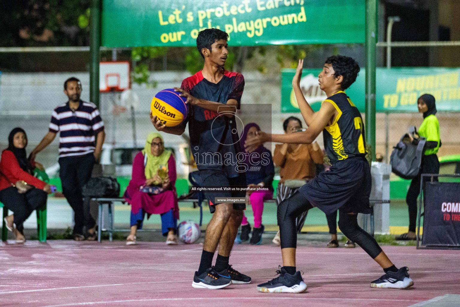 Day3 of Slamdunk by Sosal on 14th April 2023 held in Male'. Photos: Nausham waheed /images.mv