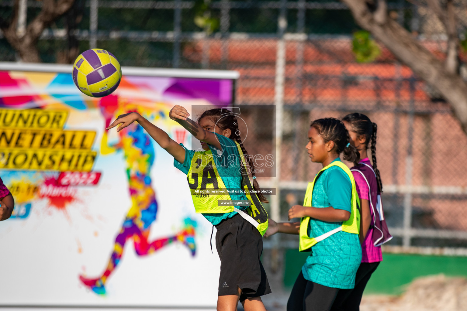 Day 8 of Junior Netball Championship 2022 on 11th March 2022 held in Male', Maldives. Photos by Nausham Waheed & Hassan Simah