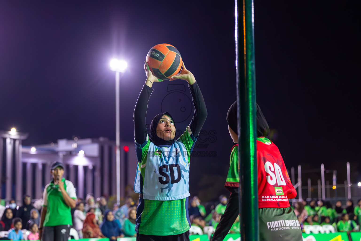 Finals of Milo Ramadan Half Court Netball Challenge on 24th March 2024, held in Central Park, Hulhumale, Male', Maldives
Photos: Ismail Thoriq / imagesmv