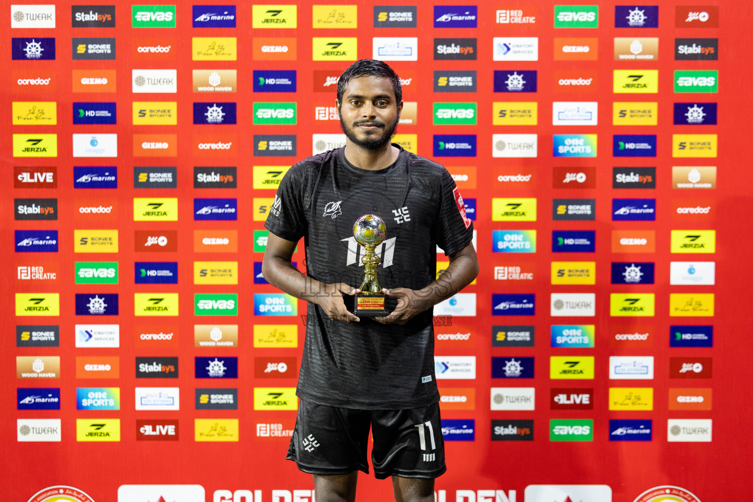 K Gulhi VS K Kaashidhoo on Day 20 of Golden Futsal Challenge 2025 was held on Friday, 24 January 2025, in Hulhumale', Maldives. 
Photos: Hassan Simah / images.mv
