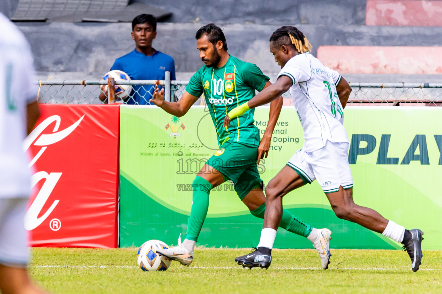 Maziya SC vs Al Arabi SC in AFC Challenge League 2025/26 Preliminary Stage was held at National Stadium in Male', Maldives on Tuesday, 12th August 2025. Photos: Nausham Waheed / images.mv