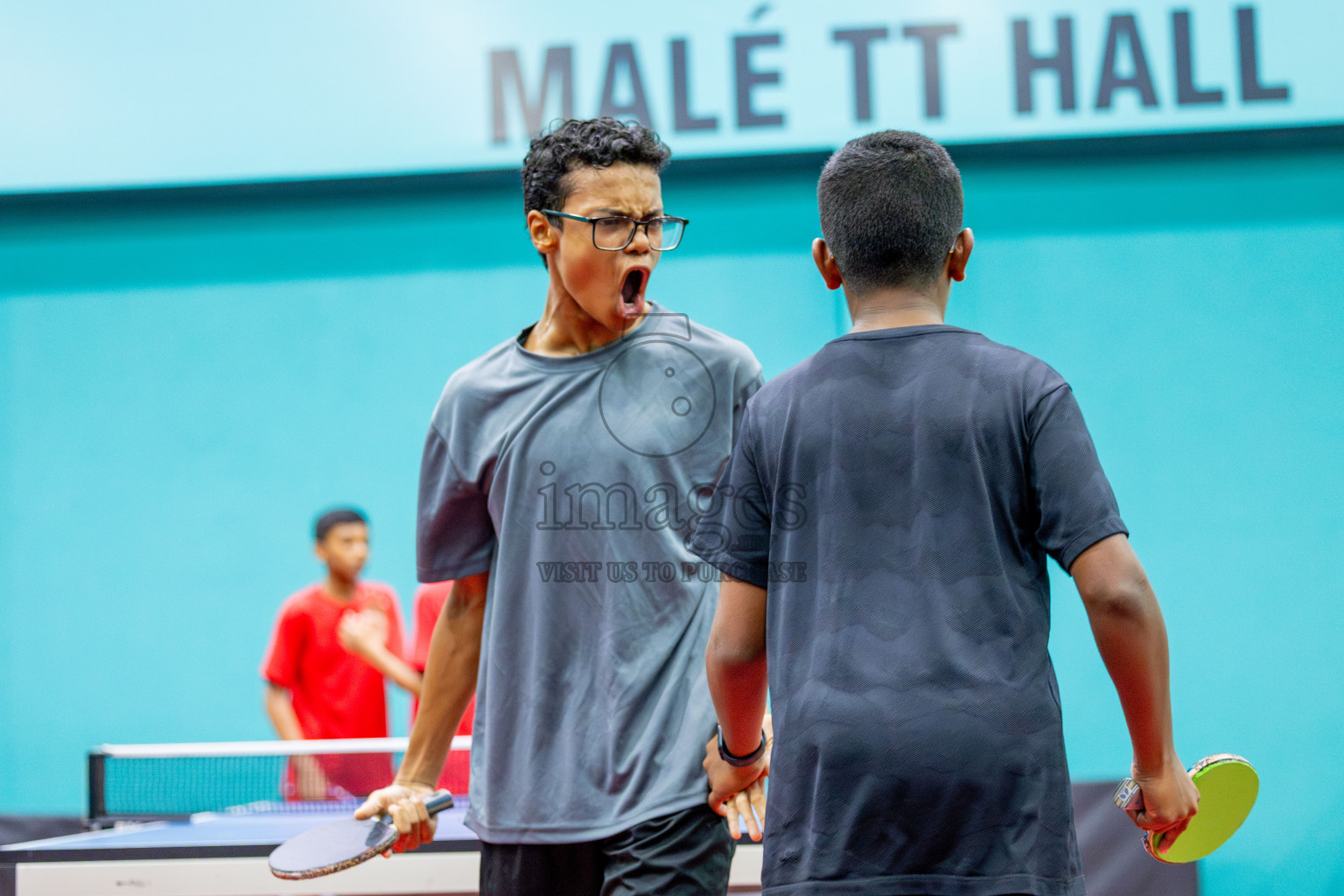 Day 6 of Interschool Table Tennis Tournament 2025 held at Male' TT Hall, Male', Maldives on Tuesday, 20th May 2025.
Photos by: Ismail Thoriq / images.mv
