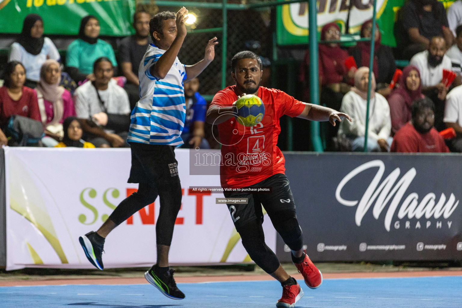 Day 5 of 7th Inter-Office/Company Handball Tournament 2023, held in Handball ground, Male', Maldives on Tuesday, 19th September 2023 Photos: Nausham Waheed/ Images.mv