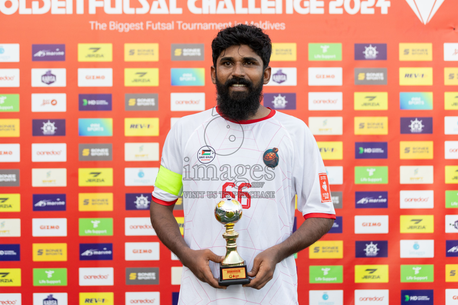 F Feeali VS F Dharanboodhoo in Day 13 of Golden Futsal Challenge 2024 was held on Saturday, 27th January 2024, in Hulhumale', Maldives Photos: Nausham Waheed / images.mv