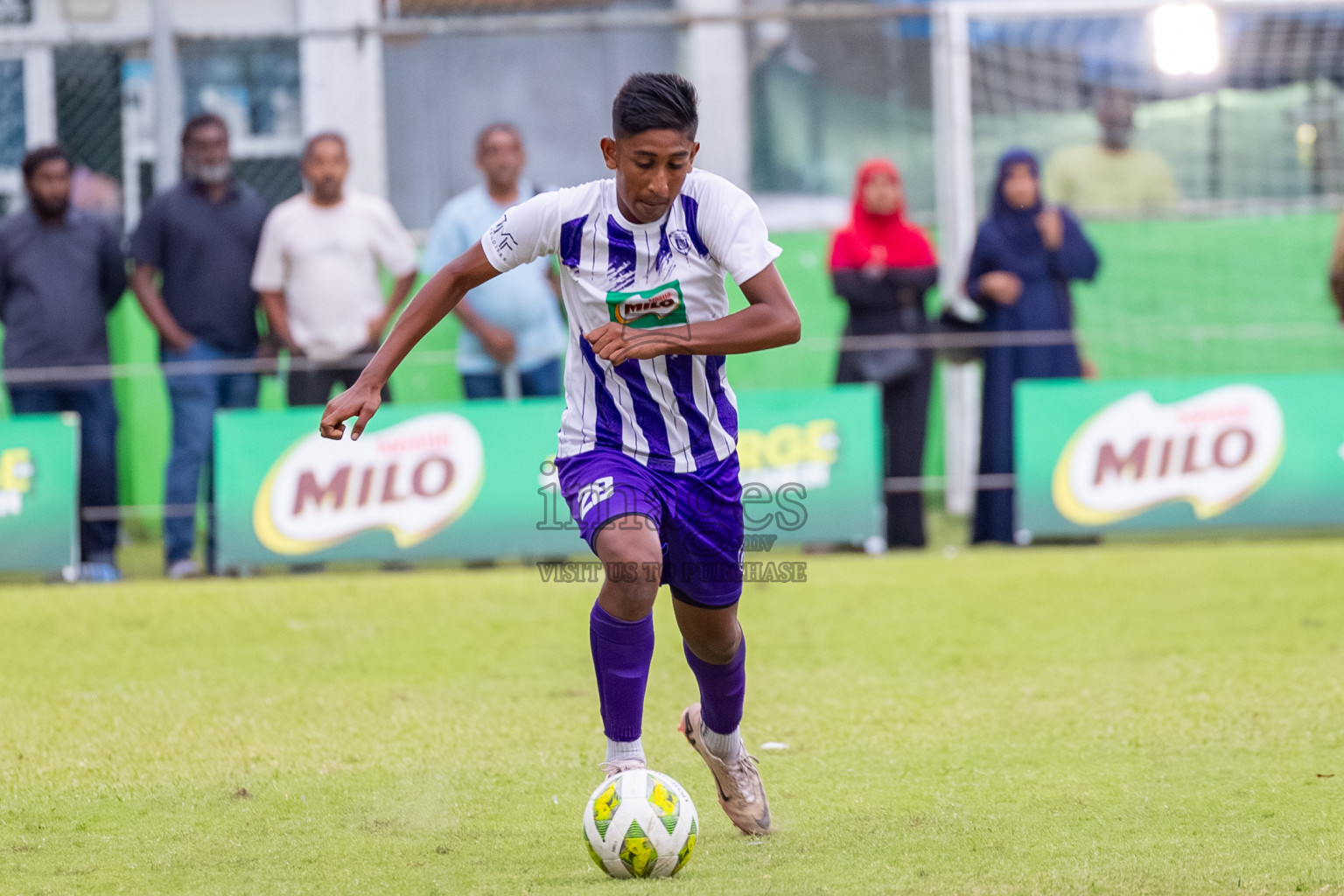 Day 1 of MILO Academy Championship 2025 (U14) was held on Thursday, 30th October 2025 at Henveiru Football Grounds, Male', Maldives . 
Photos: Ismail Thoriq / images.mv