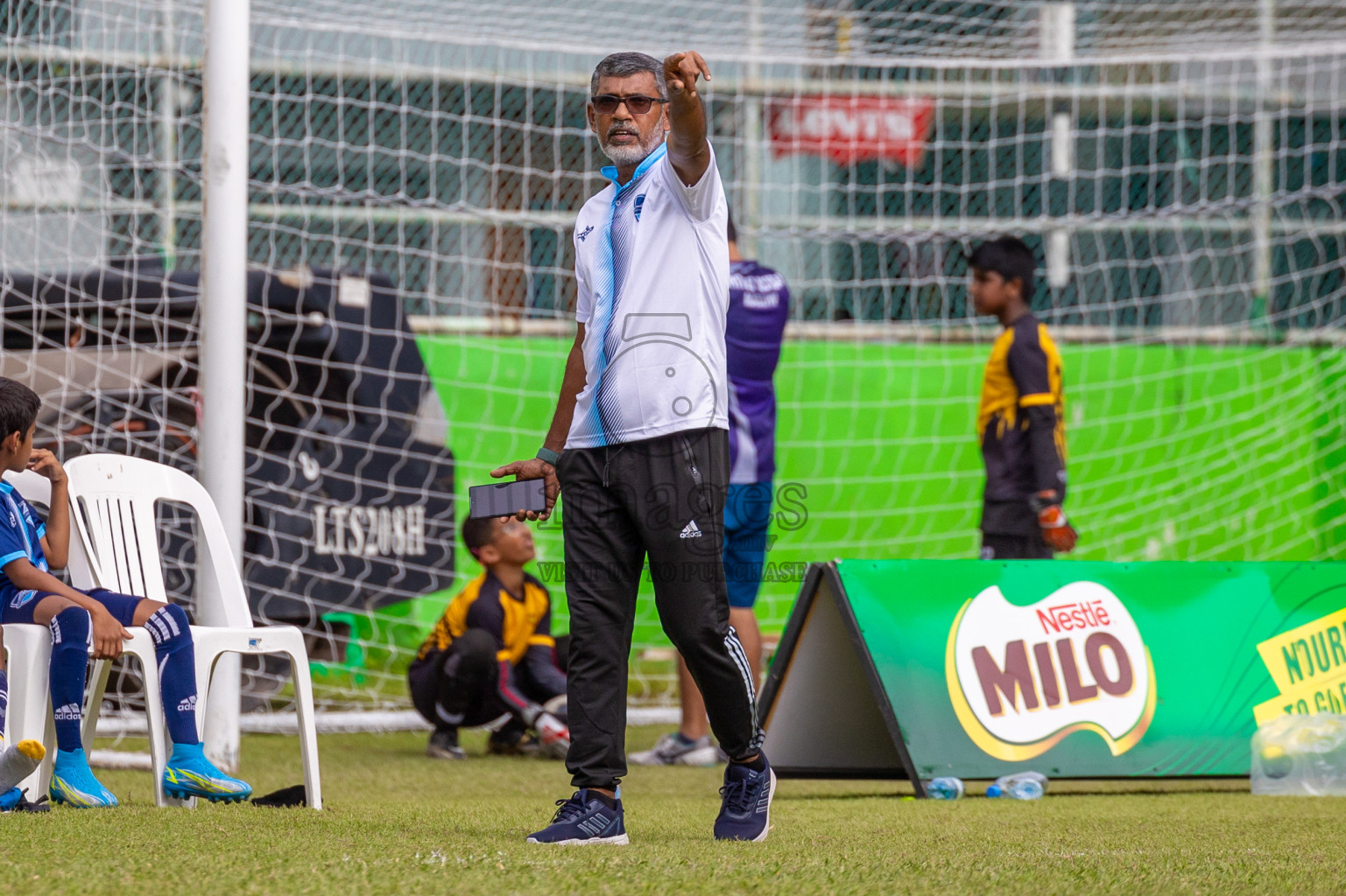 Day 1 of MILO Academy Championship 2024 - U12 was held at Henveiru Grounds in Male', Maldives on Thursday, 4th July 2024. Photos: Shuu Abdul Sattar / images.mv