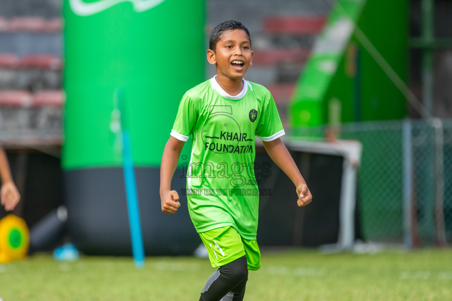 Day 2 of Under 10 MILO Academy Championship 2024 was held at National Stadium in Male', Maldives on Friday, 27th April 2024. Photos: Mohamed Mahfooz Moosa / images.mv